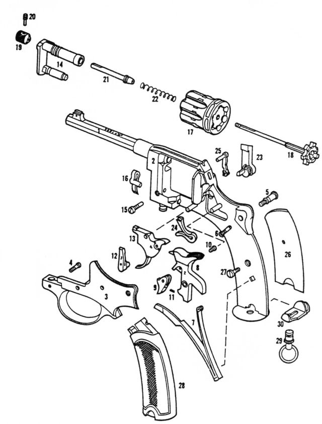 Lebel 1892 Ordnance Revolver