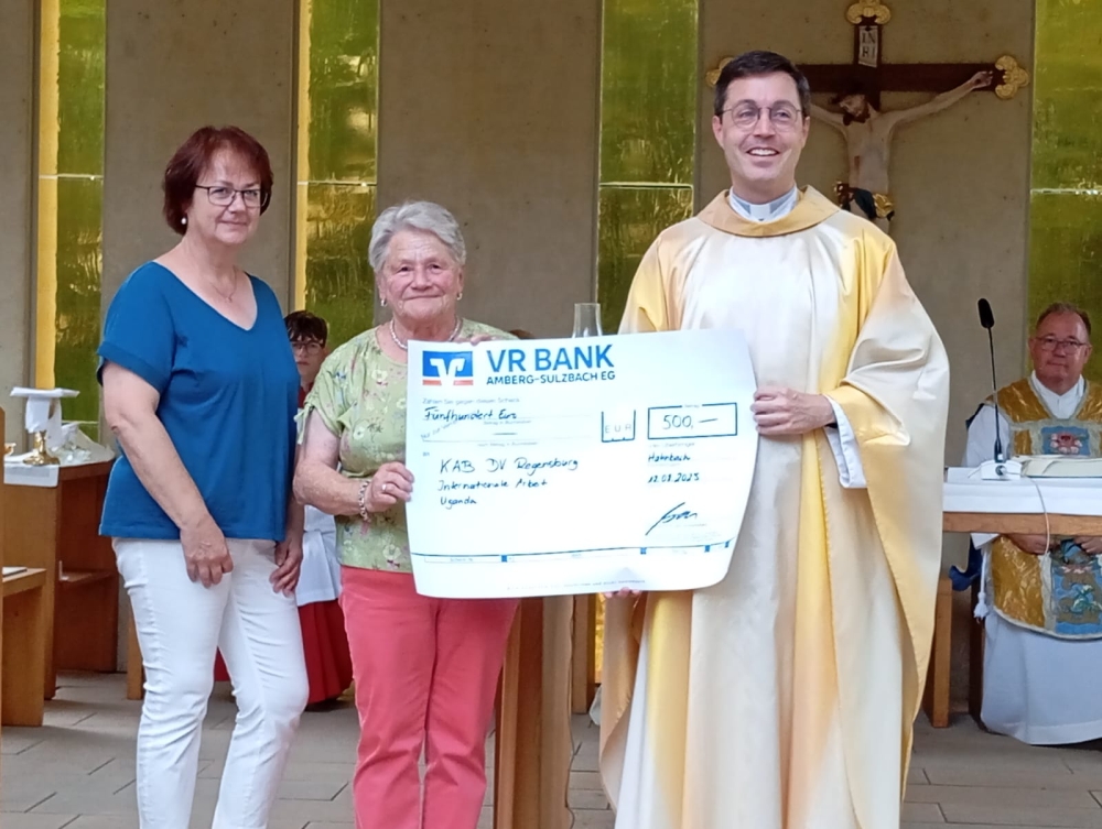 20250813 KAB Gottesdienst Spendenübergabe