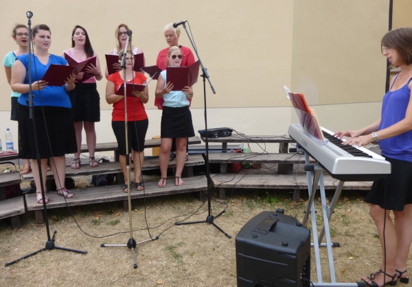 Voices beim Gottesdienst