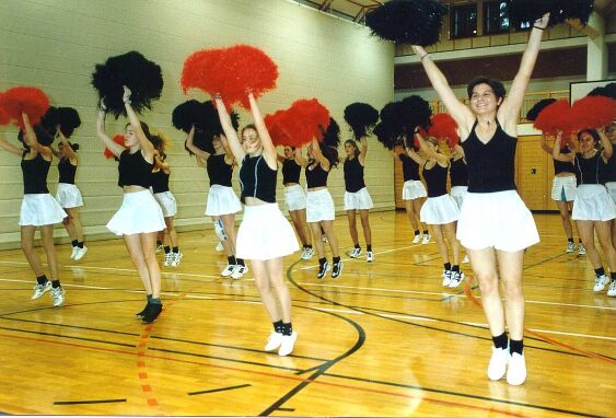 DJD-Cheerleaders - Vorbereitung auf die MZ-Gala
