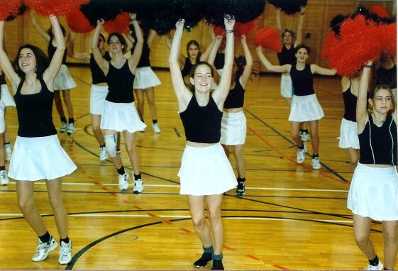 DJD-Cheerleaders: Vorbereitung auf die MZ-Sportgala