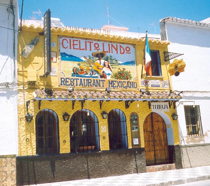 Mexican restaurant - click to go back