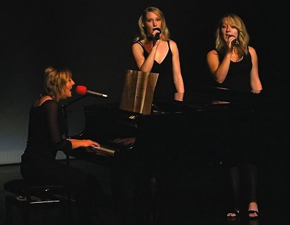 von links: Helene Müller, Stefanie Schaller, Maria Müller - Gesang auf höchstem Niveau